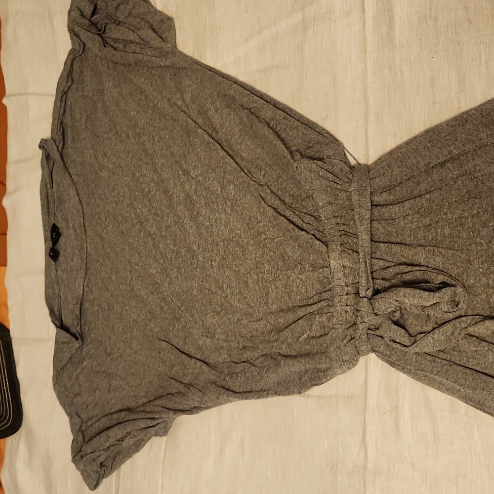 Banana Republic grey cotton dress size L
